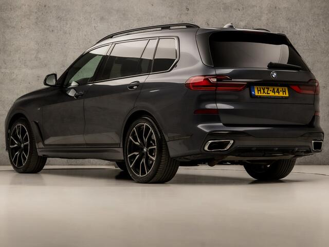 BMW X7 xDrive40i M Sport High Executive 7 Persoons 340Pk Automaat (SKYLOUNGE PANORAMADAK, ALCANTARA HEMELBEKLEDING, SOFTCLOSE, LUCHTVERING, LASER KOPLAMPEN, HEAD-UP DISPLAY, 360 CAMERA, HARMAN/KARDON, OFFROAD PAKKET, COMFORT ZETELS, NIEUWSTAA