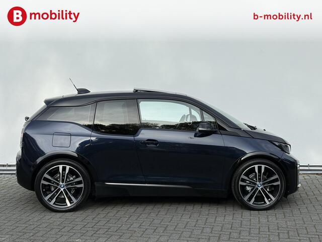 BMW i3 S iPerformance 94Ah Snelladen Panoramadak Achteruitrijcamera | DAB Audio | Warmtepomp | Leer | 20'' LM Velgen