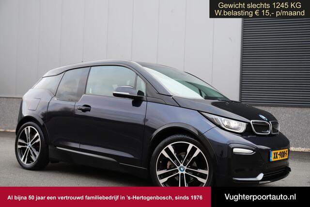 BMW i3 S 120Ah 42 kWh 184PK Accu 96% Adaptive cruise/ Harman Kardon/W-pomp/3-fase