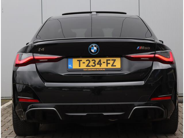 BMW i4 M50 High Executive 84 kWh | H&K | Pano | Trekhaak | Leder | Head-Up