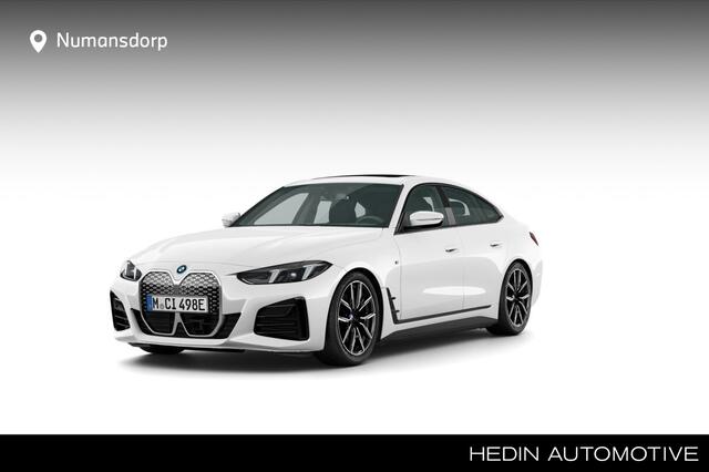 BMW i4 eDrive35 | M-Sport | 19'' | S/k-dak | HiFi | Stuur + stoelverw. | Comf. Acc. | Trekhaak | Camera