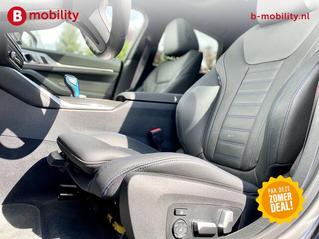 BMW i4 M50 544Pk High Executive 84 kWh Elektrisch verstelbare stoelen | Trekhaak 1600kg | Schuif/Kanteldak | Driving Assistant Professional | Harman Kardon Sound System | Head Up Display | Verwarmbaar stuurwiel | Interieurlijsten Carbon Fibre | Parking Assist.
