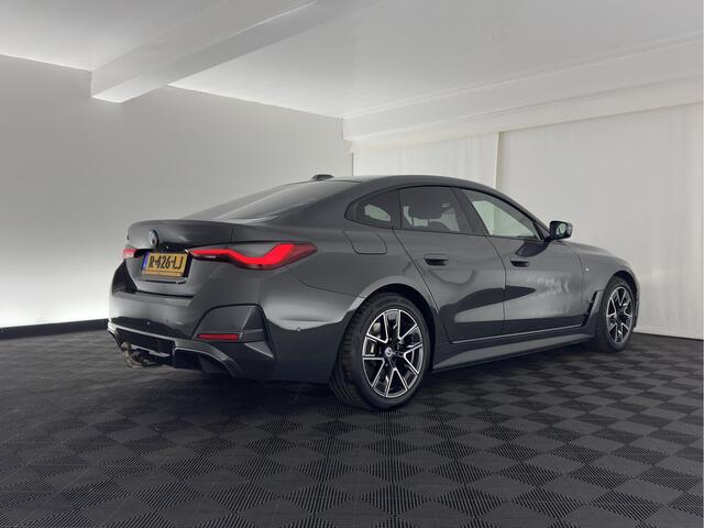 BMW i4 eDrive40 84 kWh M-Sportpack [ 3-Fase ] (INCL-BTW) *LEATHER-MICROFIBRE | FULL-LED | ADAPTIVE-CRUISE | WIDE-SCREEN-DIGI-COCKPIT | DAB+ | CAMERA | AMBIENT-LIGHT | CARPLAY | SPORT-SEATS | 18''ALU*