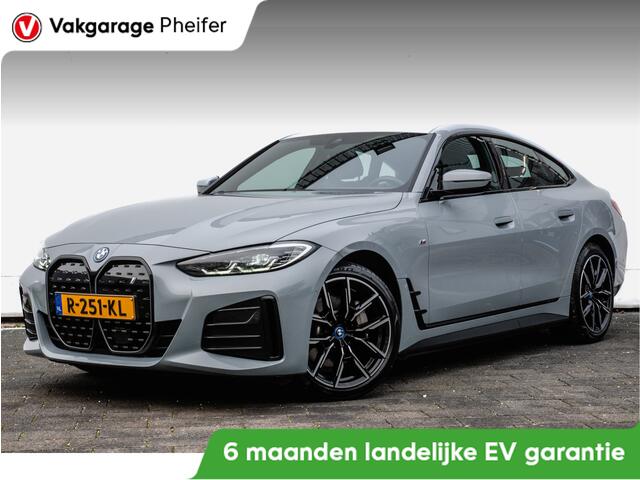 BMW i4 eDrive40 84 kWh M-Sport/ Sportstoelen/ Elek. trekhaak/ Camera/ Sfeerverlichting/ Elek. achterklep/ Carplay