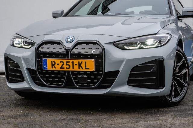 BMW i4 eDrive40 84 kWh M-Sport/ Sportstoelen/ Elek. trekhaak/ Camera/ Sfeerverlichting/ Elek. achterklep/ Carplay