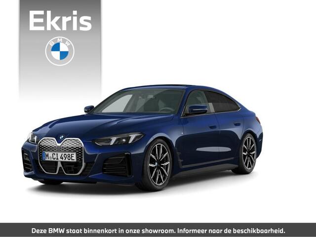 BMW i4 eDrive35 M Sport Edition | M Sportpakket | Glazen Schuif-/kanteldak | Trekhaak | Comfort Pack