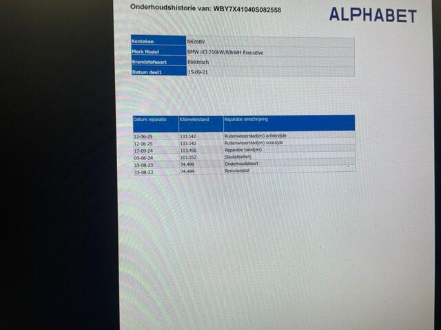 BMW iX High Executive 80 kWh - Carplay, Navi, Panorama, Leer, Camera, Stoelverw.