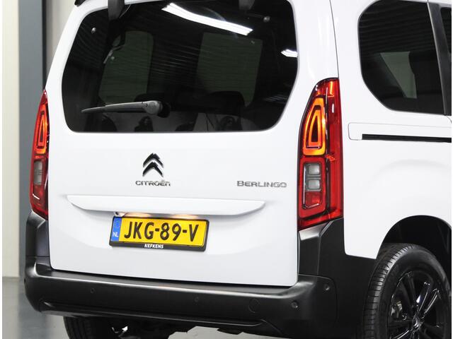 Citroen BERLINGO 1.2 130PK Shine | AUTOMAAT | AppleCarPlay/AndroidAuto | 5 Persoons! | Camera | Navigatie | Cruise Control | Climate Control | Dakreals | Parkeersensoren | Privacy Glass | Armsteunen | Isofix |