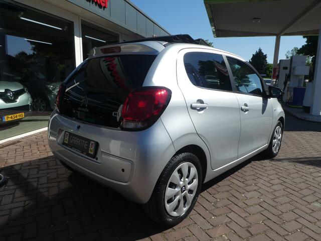 Citroen C1 1.2 PureTech Airscape Shine Cabrio dak, Airco, PDC achter, Android Auto