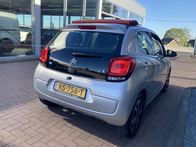 Citroen C1 1.2 PureTech 82pk Airscape Shine 5-drs. AIRCO/MEDIA/NAVI/15INCH/VOUWDAK