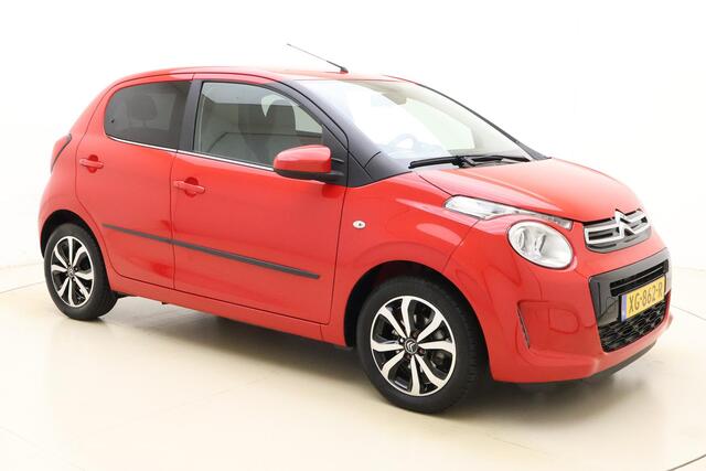 Citroen C1 1.0 VTi Shine 72 PK | Handgeschakeld | 10.000 Km ! | Navigatie | Touchscreen | Camera | Elektrische ramen | Licht metalen velgen | Airco | Climate Control | 1e eigenaar
