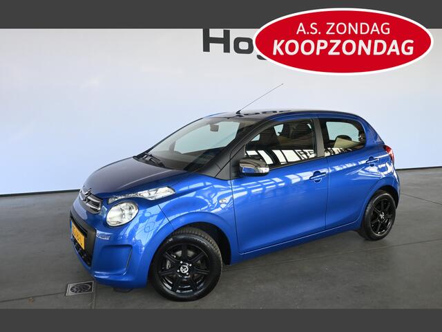 Citroen C1 1.0 VTi Feel NAP 30DKM limiter Airco Bluetooth Xenon Lichtmetaal 1e Eigenaar 100% Onderhouden Inruil Mogelijk!