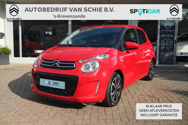 Citroen C1 VTi 68 Shine Automaat Lichtmetalen velgen | Touchscreen | Camera
