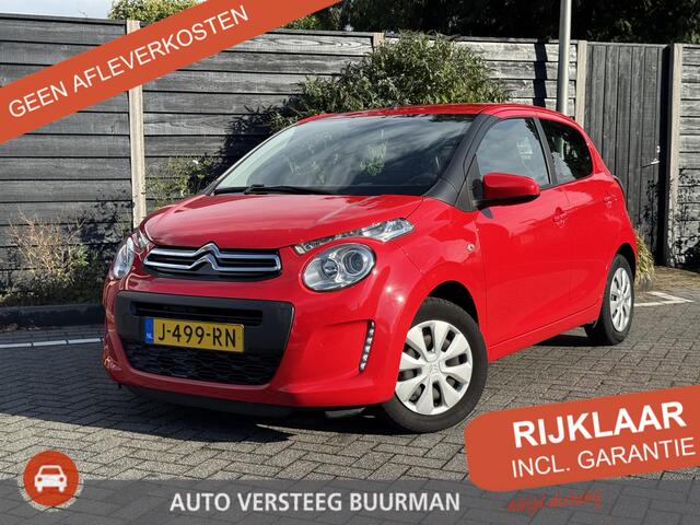 Citroen C1 Feel 1.0 VTi 72PK 5DRS Airco, Bluetooth, Led Dagrijverlichting, Elektrische Ramen, Centrale Deurvergrendeling