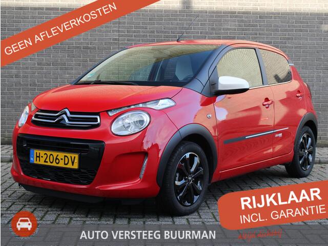 Citroen C1 1.0 VTi Urban Ride Apple carplay/Android auto, Airco, Camera, LM velgen, Privacy glass, Speed limiter