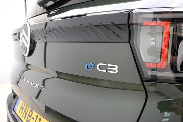 Citroen C3 Ë-C3 Aircross Max 113pk 44 kWh NU IN DE SHOWROOM | NIEUW MODEL | PLAN NU UW PROEFRIT | 100% Elektrisch | Camera | Dodehoekdetectie | Climate Control | Navigatie | Cruise Control | Demo