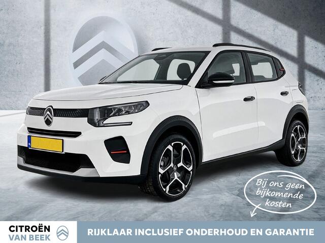Citroen C3 Turbo 100pk Plus | Rijklaar | Apple Carplay | 17" Wielen | Dakrails Glossy Black |