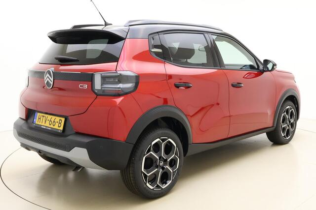 Citroen C3 1.2 Turbo 100pk Max | Navigatie | Climate control | Camera | Lichtmetalen velgen | Extra getint glas | Dakrails | Parkeersensoren | DAB radio