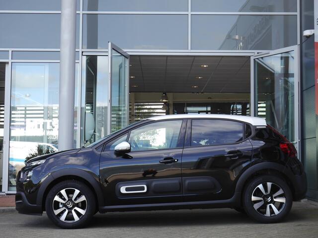 Citroen C3 1.2 PureTech Feel Edition Two-Tone | Achteruitrijcamera | Navigatie | Elektrische ramen | Lichtmetalen velgen | Cruise control | Mistlampen | Android auto | Apple carplay