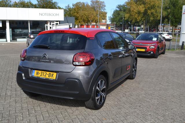 Citroen C3 1.2 PureTech Shine I NAVIGATIE I ACHTERUITRIJCAMERA I L.M. VELGEN I AMBIANCE WOOD I