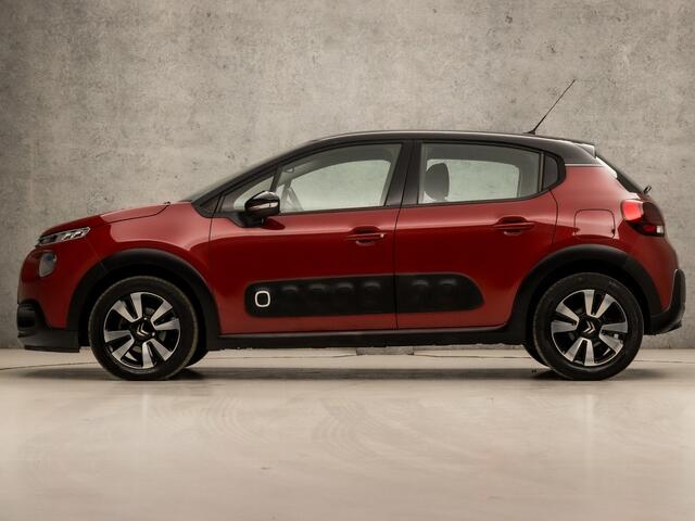 Citroen C3 1.2 PureTech S&S Shine Automaat (APPLE CARPLAY, GROOT NAVI, CAMERA, SPORTSTOELEN, PARKEERSENSOREN, CRUISE, LM VELGEN, NIEUWE APK, NIEUWSTAAT)