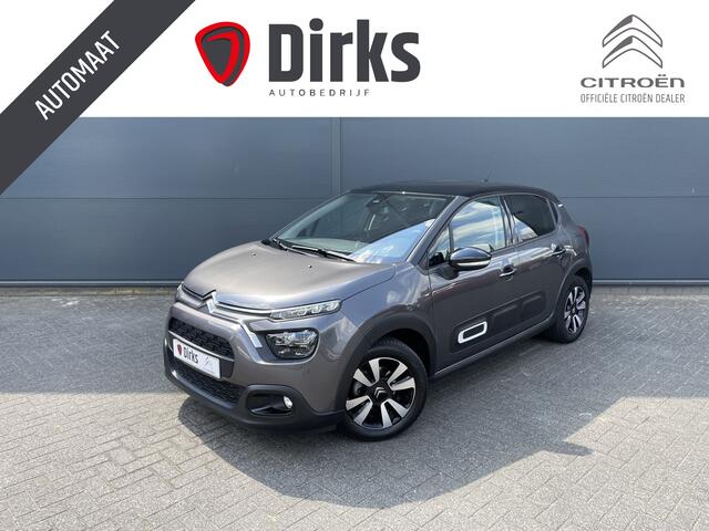 Citroen C3 110pk Max (Camera - Keyless Entry - LED - Apple Carplay - Navigatie - Automatische Airco - Parkeersensoren)
