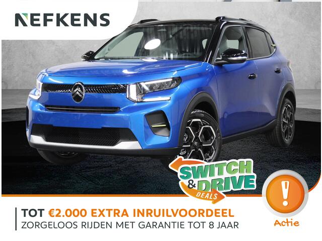 Citroen C3 Ë-C3 Max 113PK 44 kWh | Navigatie | ClimateControl | AppleCarplay/AndroidAuto | Camera | CruiseControl | Comfortstoelen |