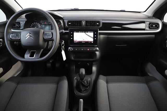 Citroen C3 1.2 PureTech Feel Carplay Android Navigatie Climate Cruise Control Rijstrooksensor Parkeersensor All-season banden!
