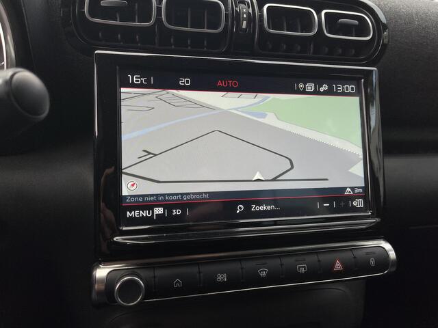 Citroen C3 Aircross 1.2 PureTech 17"/Camera/Keyless/Navigatie/Apple Carplay & Android Auto/Climate/Cruise/PDC v+a/Extra getint glas