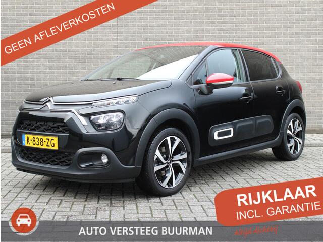 Citroen C3 1.2 PureTech Shine CruiseControl, Elektr. Ramen, Applecarpl./Andr. Auto, Navigatie, Achteruitrijcamera
