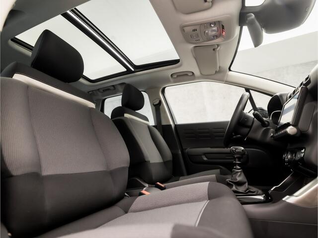 Citroen C3 Aircross 1.2 PureTech Max Sport (PANORAMADAK, APPLE CARPLAY, GROOT NAVI, 360 CAMERA, LM VELGEN, SPORTSTOELEN, KEYLESS, GETINT GLAS, CRUISE, NIEUWSTAAT)