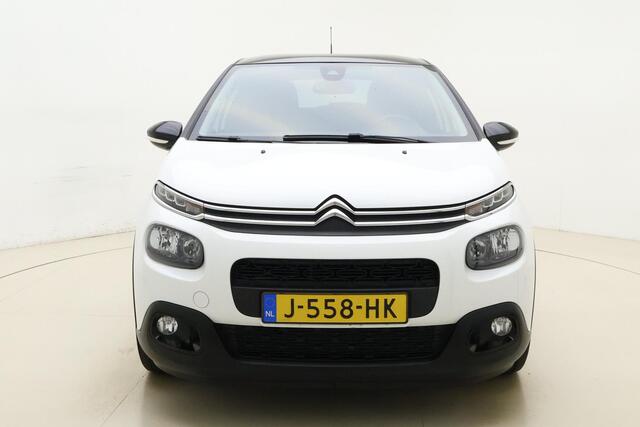 Citroen C3 1.2 PureTech 81pk Feel | Navigatie | Climate Control | Parkeersensoren Achter | Cruise Control | Zwart Dak | Weinig Kilometers | DAB Radio