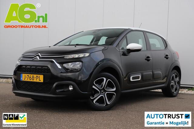 Citroen C3 1.2 PureTech Feel Navigatie Carplay Android Climate Cruise Control Rijstrooksensor Parkeersensor All-season banden!