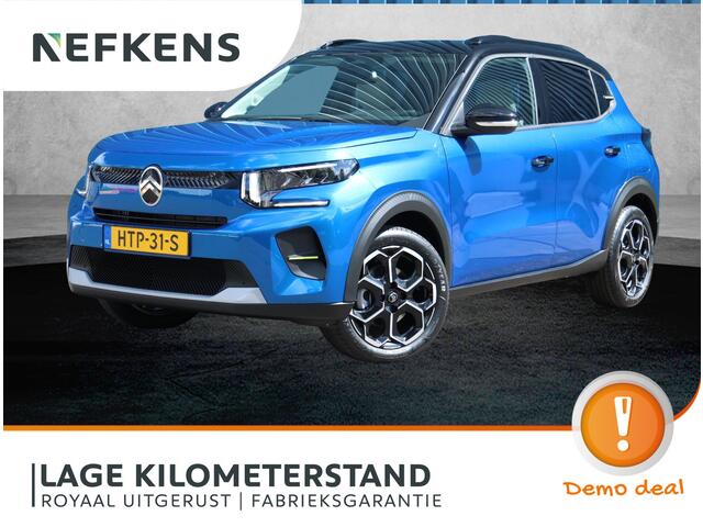 Citroen C3 1.2 Hybrid 110PK Max | 1ste eigenaar | AUTOMAAT | AppleCarplay/AndroidAuto | Camera | Cruise Control | Privacy Glass | Navigatie | 17"LMV | Isofix | Two-Tone | Parkeersensoren |