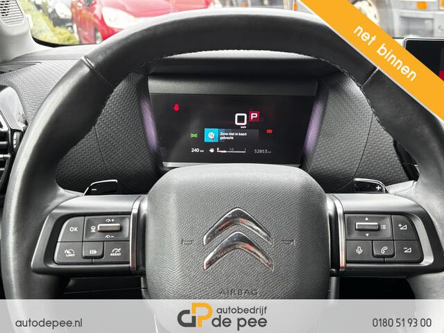 Citroen C4 1.2 Puretech Shine GARANTIE/CARPLAY/CAMERA/AIRCO/CRUISE/LM.VELGEN rijklaarprijs!