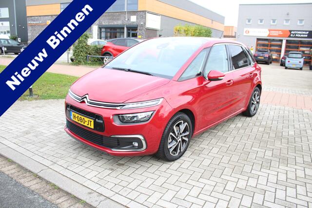 Citroen C4 SpaceTourer 1.2 PureTech Shine Clima-Cruise-Navi-Camera-Pano-Trekhaak 12 Maanden Bovag Garantie !!