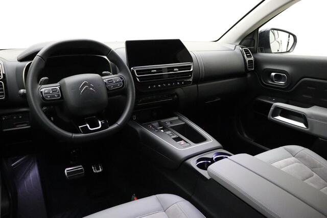 Citroen C5 Aircross 1.2 Hybrid ë-Series Automaat | Navigatie | Stoelverwarming | Climate control | Camera | Lichtmetalen velgen Black | Zwart dak