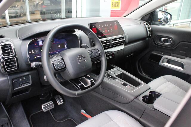 Citroen C5 Aircross 1.2 136PK AUTOMAAT Hybrid ë-SERIES | ELEKTRISCH BEDIENBARE BESTUURDERSSTOEL | APPLE CARPLAY/ANDROID AUTO | NAVIGATIE | FULL LED KOPLAMPEN | CLIMATE CONTROL | DAB+ RADIO | 19" LICHTMETALEN VELGEN | KEYLESS ENTRY/START | DODEHOEK DETECTIE | ADAPTIV