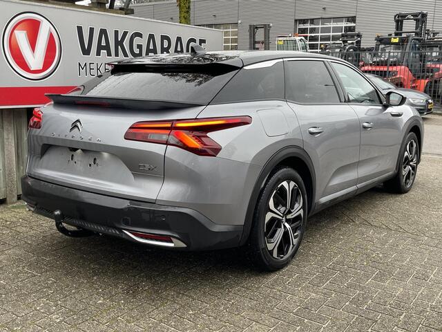 Citroen C5 X 1.6 Plug-in Hybrid Shine 19''/Trekhaak/Leder/Dodehoek/Head-up Display/Keyles/Stuur+stoelverwarming/Voorruitverwarming/DAB+/Camera