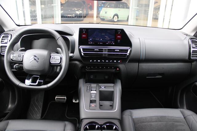 Citroen C5 Aircross 1.2 136PK AUTOMAAT Hybrid ë-SERIES | ELEKTRISCH BEDIENBARE BESTUURDERSSTOEL | APPLE CARPLAY/ANDROID AUTO | NAVIGATIE | FULL LED KOPLAMPEN | CLIMATE CONTROL | DAB+ RADIO | 19" LICHTMETALEN VELGEN | KEYLESS ENTRY/START | DODEHOEK DETECTIE | ADAPTIV