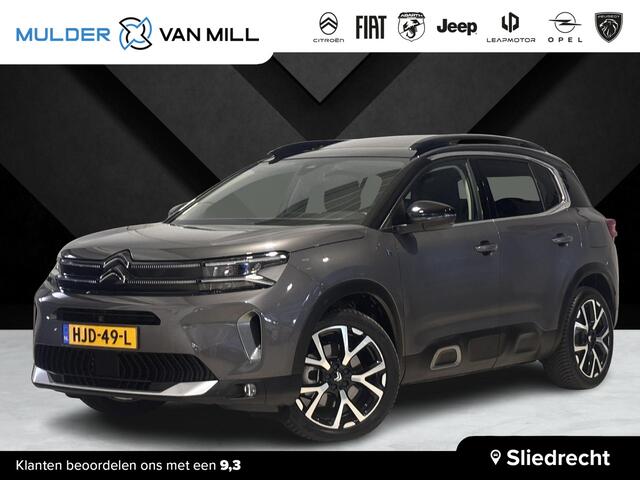 Citroen C5 Aircross Shine Pack 1.6 HYbrid PHEV 225pk e-EAT8 | TWO-TONE! | SCHUIF/KANTELDAK | PARK ASSIST | ADAPTIVE CRUISE | 360° CAMERA | NAVI | LEDER | STOELVERW. | DAB+