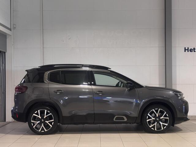 Citroen C5 Aircross Shine Pack 1.6 HYbrid PHEV 225pk e-EAT8 | TWO-TONE! | SCHUIF/KANTELDAK | PARK ASSIST | ADAPTIVE CRUISE | 360° CAMERA | NAVI | LEDER | STOELVERW. | DAB+