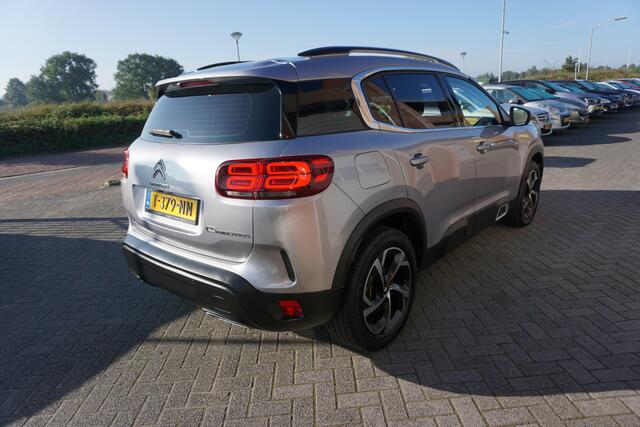 Citroen C5 Aircross 1.2 PURETECH 131PK AUTOMAAT SHINE 5P 5STOELEN CAMERA 18INCH 1/2LEDER ANDROID/APPLECARPLAY NAVI DIGITALE COCKPIT LED PARKEERSENSOREN V+A ECC AIRCO CRUISECONTROL BLUETOOTH KEYLESS ENZ...