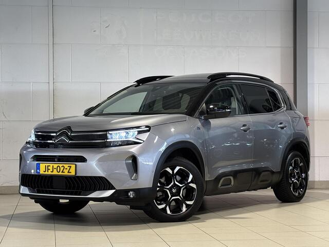 Citroen C5 Aircross Shine 1.6 HYbrid PHEV 225pk e-EAT8 | TWO-TONE! | SCHUIF/KANTELDAK | ADAPTIVE CRUISE | 360° CAMERA | PARK ASSIST | LEDER | KEYLESS ENTRY | ALL-SEASONBANDEN