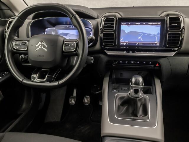 Citroen C5 Aircross 1.2 PureTech Sport (VIRTUAL COCKPIT, APPLE CARPLAY, GROOT NAVI, 360 CAMERA, GETINT GLAS, SPORTSTOELEN, LANE ASSIST, LM VELGEN, CRUISE, DAB+, NIEUWSTAAT)