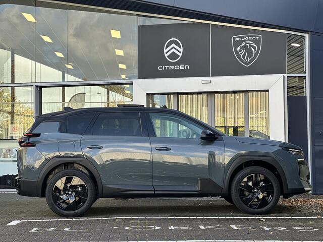 Citroen C5 Aircross 1.2 Hybrid 145 Max | Comfort Seats | Adaptive Cruise Control | Climate Control | Parkeercamera/-sensoren | Panoramadak | PHC onderstel | Appel Carplay/Android Auto | Full LED | Elektrische kofferbak | Stoelverwarming/-massage | Head-Up Display | 