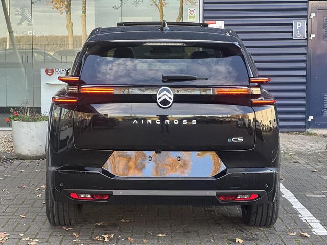 Citroen C5 Aircross Max Comfort Range 73 kWh | Comfort Seats | Adaptive Cruise Control | Climate Control | Parkeercamera/-sensoren | Panoramadak | PHC onderstel | Appel Carplay/Android Auto | Full LED | Elektrische kofferbak | Stoelverwarming/-massage | Head-Up Disp