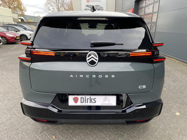 Citroen C5 Aircross 145pk Hybrid Max (Elektrisch Schuifdak - Trekhaak - Leder incl verwarming/koeling/massage/geheugen - Elektrische Klep - 360gr Camera - Keyless Entry)