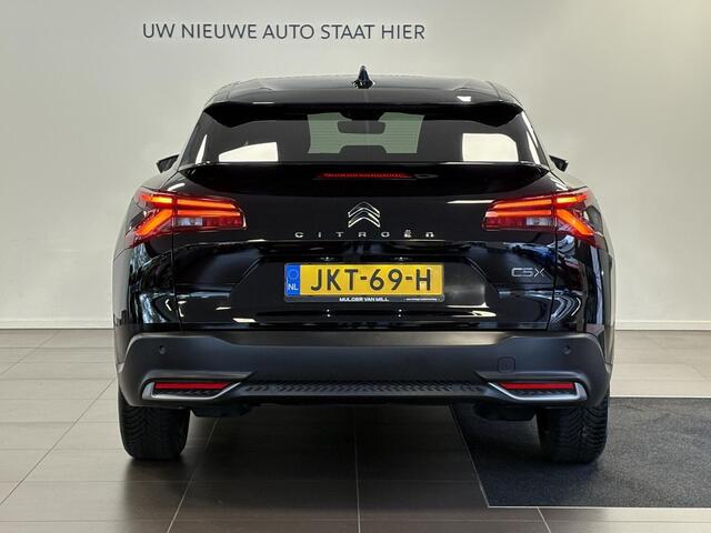 Citroen C5 X Plus 1.2 Turbo 130pk EAT8 | KEYLESS ENTRY | LEDER | CAMERA | STOEL+STUUR+VOORRUITVERW. | ADAPTIVE CRUISE | HEAD-UP | ALL-SEASONBANDEN