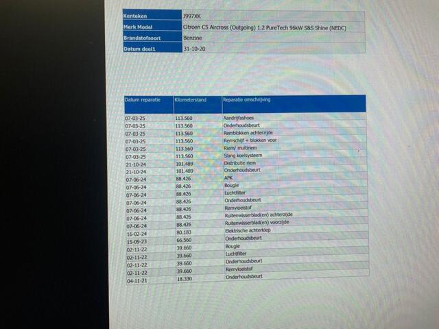 Citroen C5 1.2 PureTech Shine - Carplay, Navi, Camera, Leer, Cruise, Stoelverw. Afn.Trekhaak